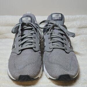 New Balance Charcoal Mesh Sneakers